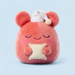 Sleepy fabric plush